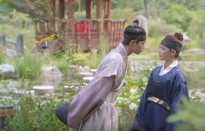 Moony eyes on the set of Moonlight Drawn By Clouds » Dramabeans